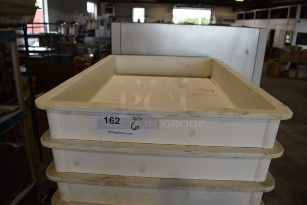 10 White Poly Dough Bins. 18x26x3. 10 Times Your Bid! - Image 1 of 3