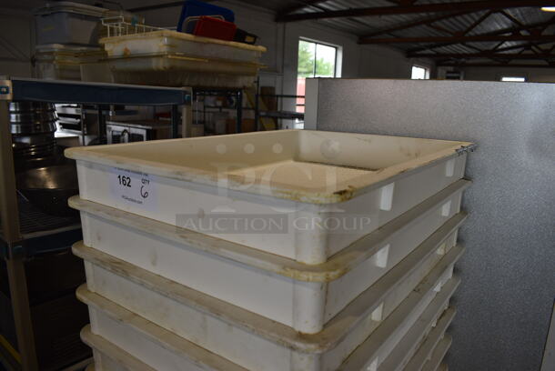 10 White Poly Dough Bins. 18x26x3. 10 Times Your Bid! - Image 2 of 3