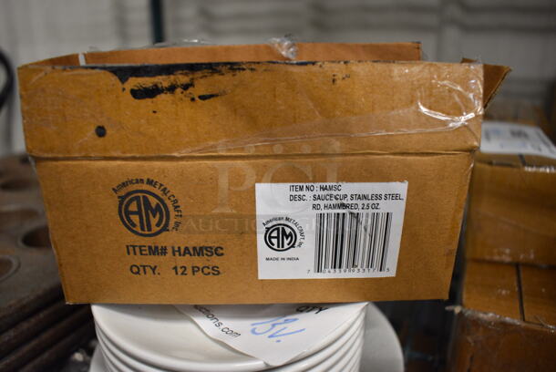 72 BRAND NEW IN BOX! American Metalcraft Metal Sauce Cups. 2.25x2.25x1.5. 72 Times Your Bid! - Image 3 of 4