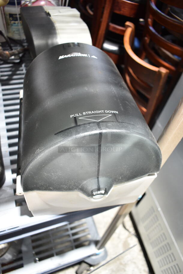 5 Various Items Including Trash Can, Towel Dispenser, Toilet Paper Dispenser. 5 Times Your Bid!  - Image 3 of 8