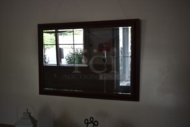 ALL ONE MONEY! ROOM LOT of Various Items Including Fake Plants, Table and Mirror. BUYER MUST REMOVE. (front hallway) - Image 3 of 11