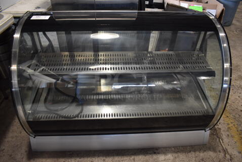 Vollrath RDE81-48 Stainless Steel Commercial Countertop Refrigerated Deli Display Case Merchandiser. 120 Volts, 1 Phase. 47.5x21x31. Tested and Working!