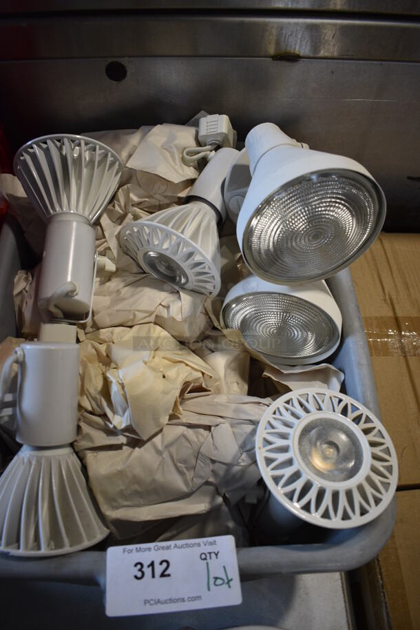 ALL ONE MONEY! Lot of Various Lights in Gray Poly Bin! - Image 2 of 3