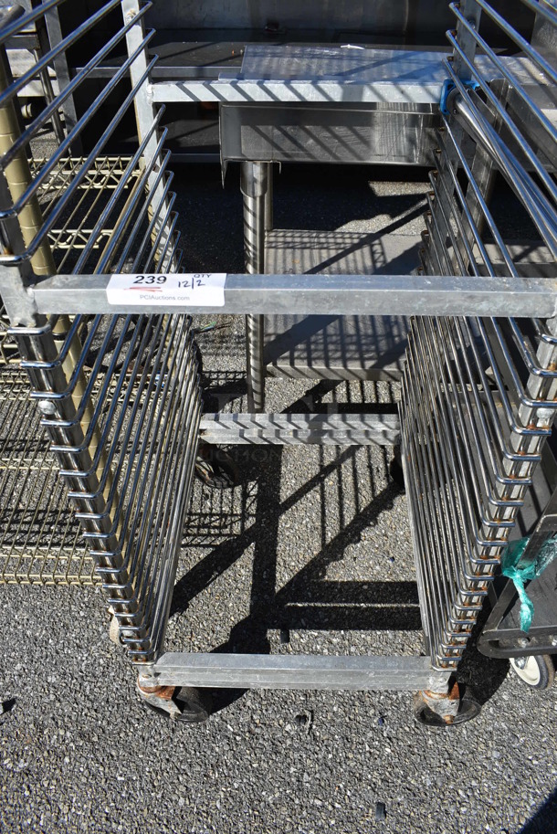 Metal Commercial Pan Transport Rack on Commercial Casters. 20.5x25x64 - Image 5 of 5