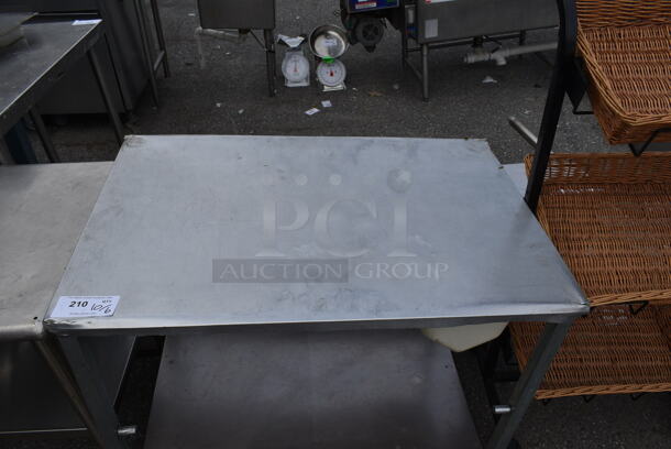 Metal 2 Tier Cart on 2 Casters. - Image 3 of 5