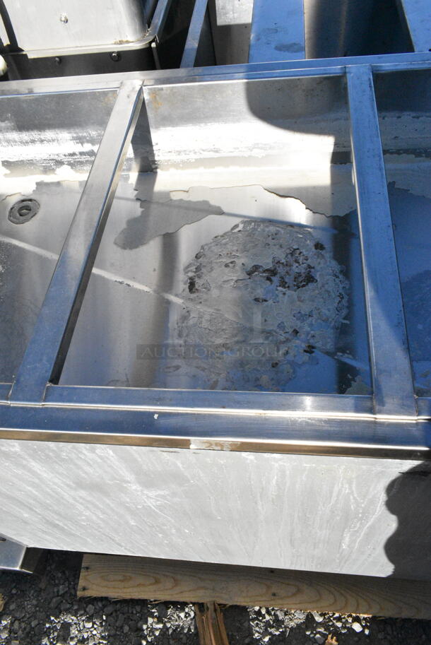 Metal Commercial Ice Table Buffet Station. - Image 5 of 6