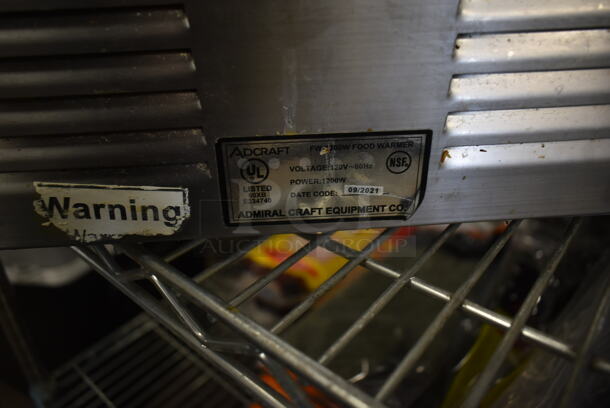 2021 Adcraft FW-1200W Stainless Steel Commercial Countertop Food Warmer. 120 Volts, 1 Phase. Tested and Working! - Image 4 of 4