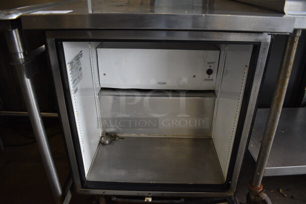 2011 True Model TSSU-27-12M-B Stainless Steel Commercial Single Door Undercounter Cooler on Commercial Casters. 115 Volts, 1 Phase. 27.5x30x36. Tested and Working! - Image 4 of 5