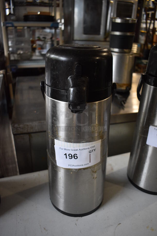Stainless Steel Air Pot. 6x8x16 - Image 3 of 3