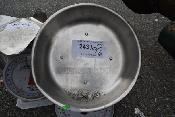 Metal Countertop 30 Pound Capacity Food Portioning Scale. - Image 3 of 4