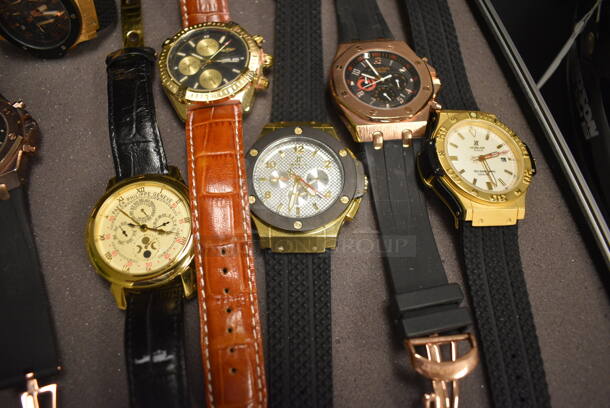 12 Replica Watches in NEW Winchester Case. 12 Times Your Bid! - Image 6 of 10