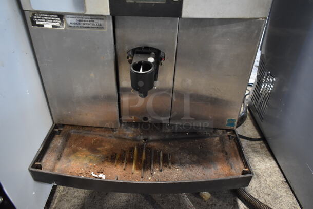 Franke Sinfonia Metal Commercial Countertop Automatic Coffee Espresso Machine. Missing Hoppers. - Image 4 of 8