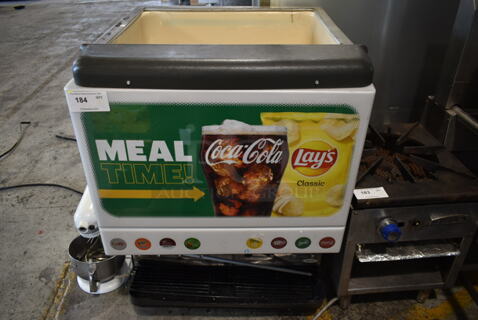 Cornelius ED250 Stainless Steel Commercial Countertop 8 Flavor Carbonated Beverage Machine. 115 Volts, 1 Phase. 