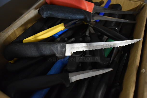 80 SHARPENED Stainless Steel Knives Including Fillet. 80 Times Your Bid! - Image 6 of 6