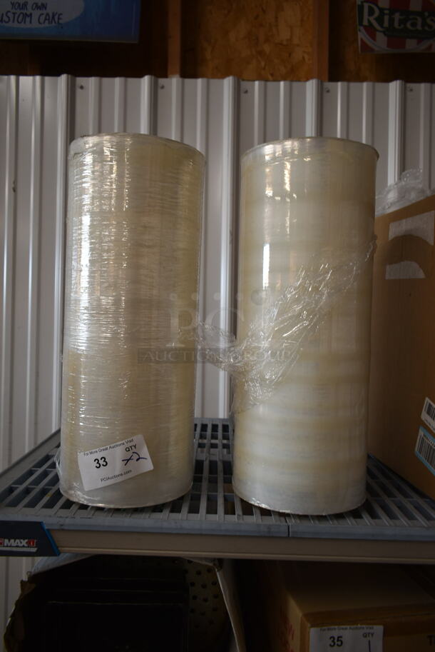 2 Rolls of Plastic Wrap. 2 Times Your Bid!