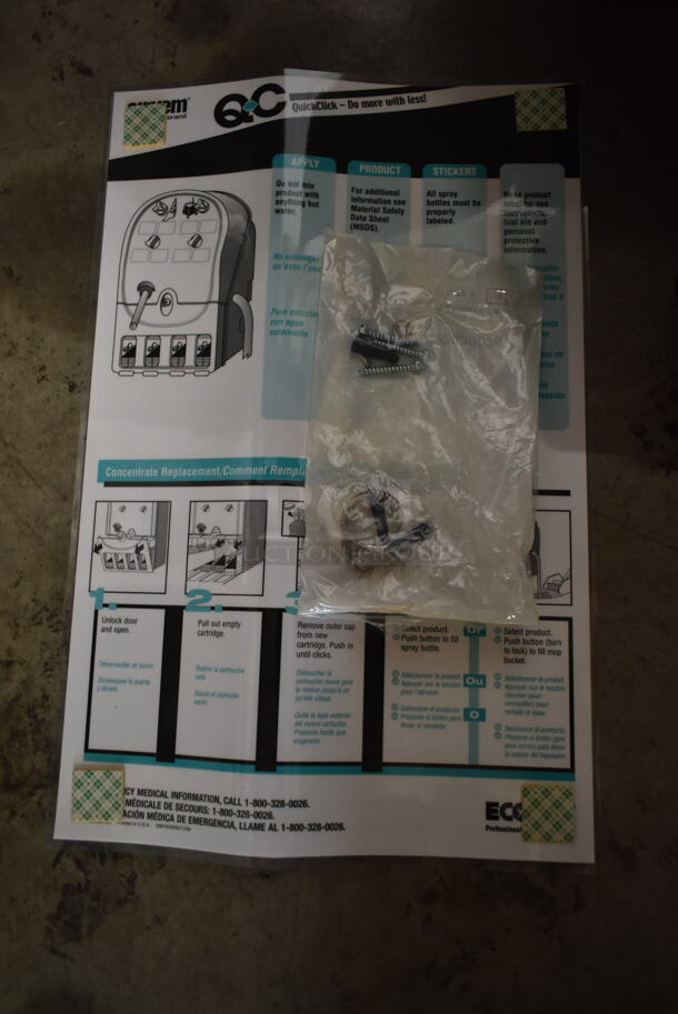 BRAND NEW IN BOX! Ecolab QC SAT MOP Ultra Concentrate Dispensing System. Goes GREAT w/ Lot 31. - Image 7 of 8