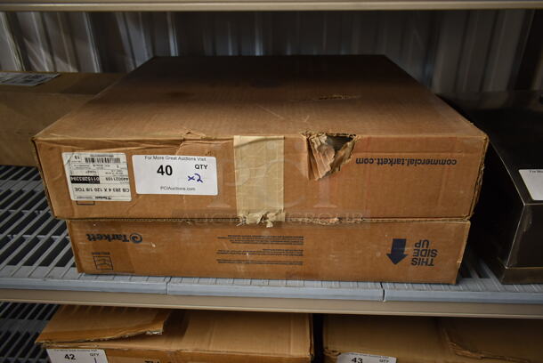2 BRAND NEW IN BOX! Tarkett CB 283 4x120 1/8 TOE Toast Colored Vinyl Wall Base Strip. 2 Times Your Bid! - Image 2 of 6