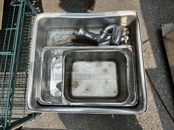 ALL ONE MONEY! Lot of Metal Items Including Drop In Bin - Image 3 of 3