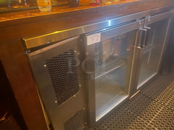 Perlick Two Door Commercial Under Bar 60 inch Cooler 115 Volt NSF  - Image 2 of 8