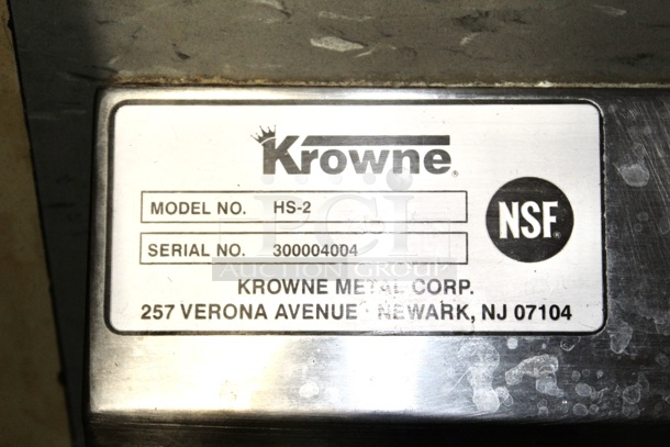 AWESOME!! Krowne HS-2 16"W Hand Sink, 4" Center Splash Mount Faucet With 1/4 Turn Ceramic Valves, 6" Deep Drawn Bowl With Stamped Rim To Prevent Spillage 16"W x 15"D x 14"H - Image 2 of 2