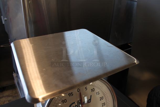 Edlund HD 100 Metal Countertop 100 Pound Scale.  - Image 4 of 4