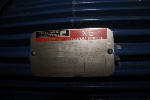 Hockmeyer Metal Commercial Shaft Post Mixer. 230/460 Volts, 3 Phase. BUYER MUST REMOVE.  - Image 6 of 6