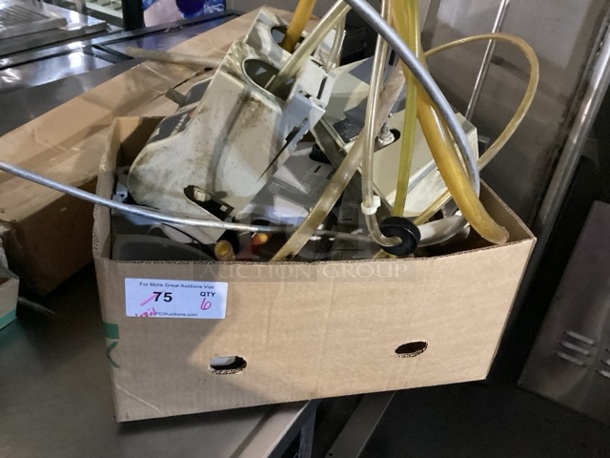 Box Of Ecolab Chemical Dispenser. 
Qty 6.
 - Image 1 of 2