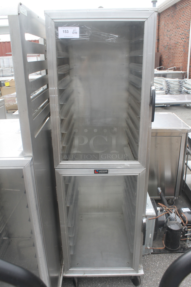 Lockwood Metal Commercial Enclosed Pan Transport Rack on Commercial Casters. - Image 1 of 8