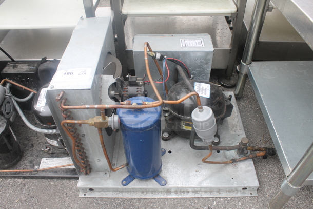 Copeland RST55C1E-CAV-201 Metal Commercial Compressor. 208/230 Volts, 1 Phase. - Image 1 of 7