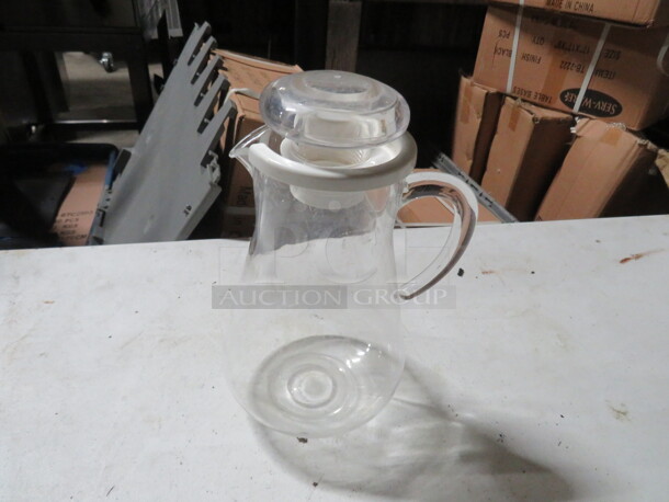One Poly  Beverage Pitcher. - Image 1 of 1