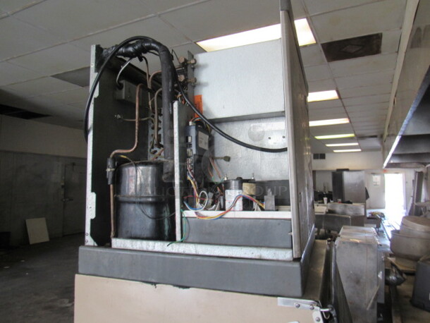 One Scotsman Ice Maker With Bin. Model# CME506AS-1F. 115 Volt. 30X30X77 - Image 2 of 2