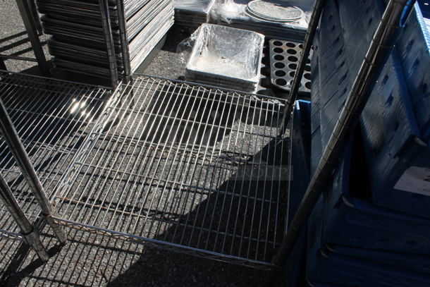 Stainless Steel Table w/ Wire Under Shelf. - Image 3 of 3