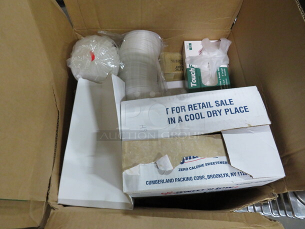 One Lot Of Assorted To Go/Paper Items. - Image 1 of 1