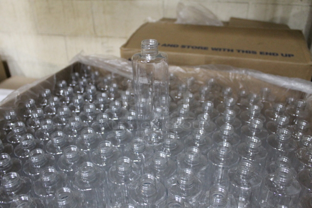 ALL ONE MONEY! Lot of Boxes of BRAND NEW Poly Bottles and Paramount Cylinder Quart Containers. BUYER MUST REMOVE. - Image 4 of 10