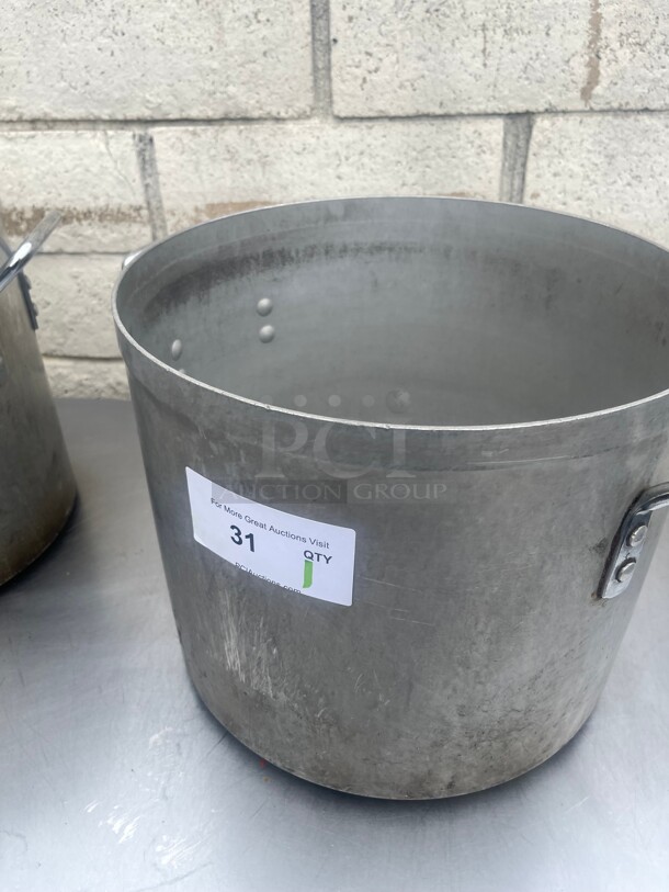Commercial Aluminum Cooking Pot NSF 
