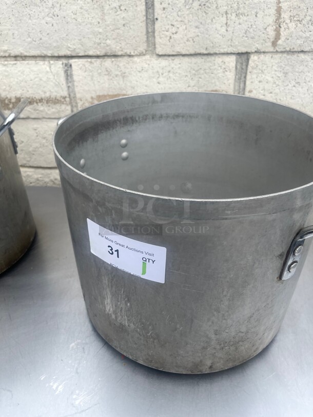 Commercial Aluminum Cooking Pot NSF  - Image 1 of 4
