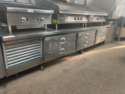 Working! Commercial Chef Base Cooler With Drawers Great For Equipment 115 Volt NSF Tested and Working!