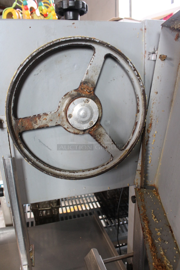Fleetwood Metal Commercial Floor Style Meat Saw. 115 Volts, 1 Phase. 36x20x67. Tested and Working! - Image 6 of 7