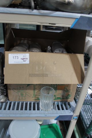 ALL ONE MONEY! Lot of Approximately 35 Glasses