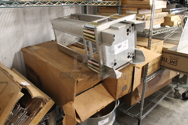 3 APW Wyott 300321-00 Metal Plate Return Chutes. 3 Times Your Bid! - Image 2 of 4