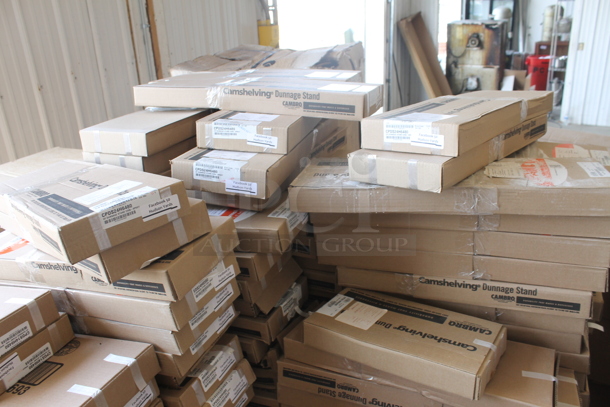 ALL ONE MONEY! PALLET LOT of NEW Cambro CPDS21H6480 Camshelving® Premium Dunnage Stand 21" and MORE! - Image 2 of 6