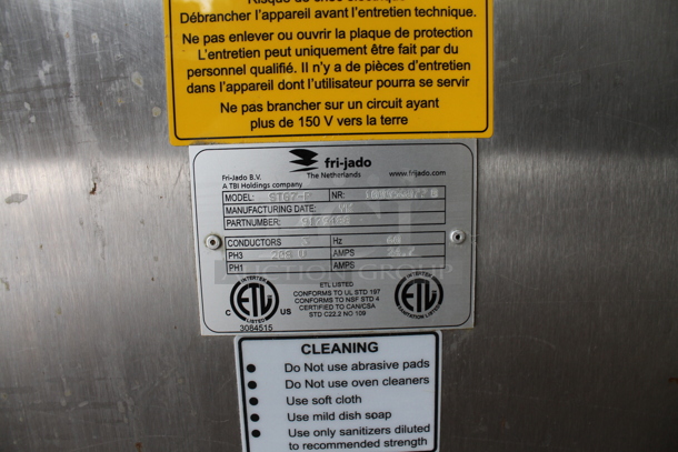 2 Fri-jado STG7-P Stainless Steel Commercial Electric Powered Rotisserie Ovens. 208 Volts, 3 Phase. 2 Times Your Bid! - Image 7 of 7