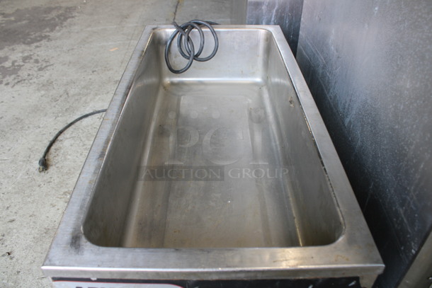 APW Wyott Stainless Steel Commercial Countertop Food Warmer. 115 Volts, 1 Phase. 14.5x29.5x17. Tested and Does Not Power On - Image 2 of 6
