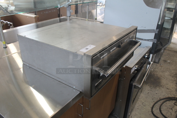Viking Commercial Stainless Steel Warming Drawer With Pan. 1 Phase. Cannot Test - Unit Was Previously Hardwired - Image 8 of 9