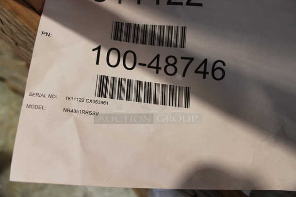 BRAND NEW IN CRATE! Structural Concepts NR4851RRSSV Metal Commercial 48" Horizontal 3 Tier Open Air Grab N Go Cooler. 120 Volts, 1 Phase. - Image 4 of 4