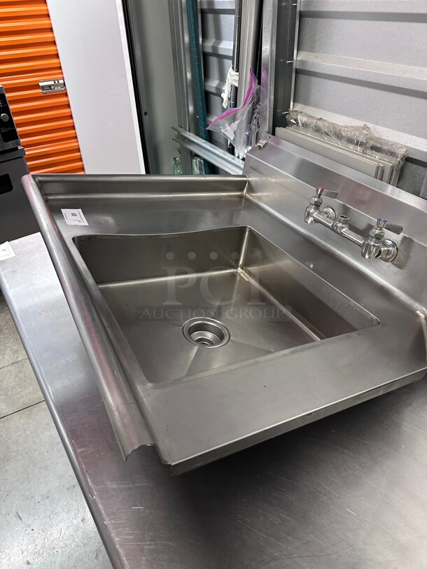 Clean! Allstrong  14 Gauge 36 inch  Soiled / Dirty Dishwasher  Table - Image 2 of 5