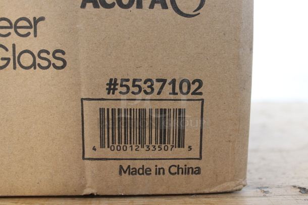 Box of BRAND NEW! Acopa 5537102 Flared Pilsner Beer Tasting Glasses. - Image 2 of 2