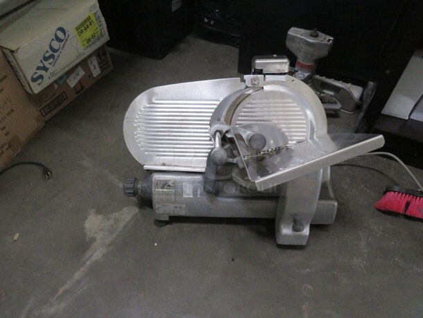 One WORKING Hobart 12 Inch Deli Slicer. 120 Volt. Model# 2612. $1739.00. - Image 1 of 2