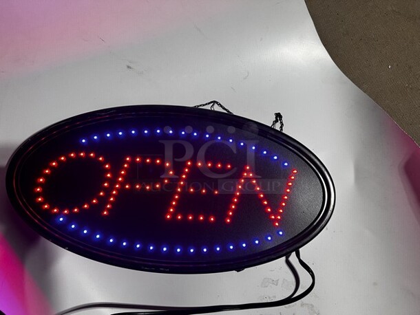 LED Open Sign, Working 