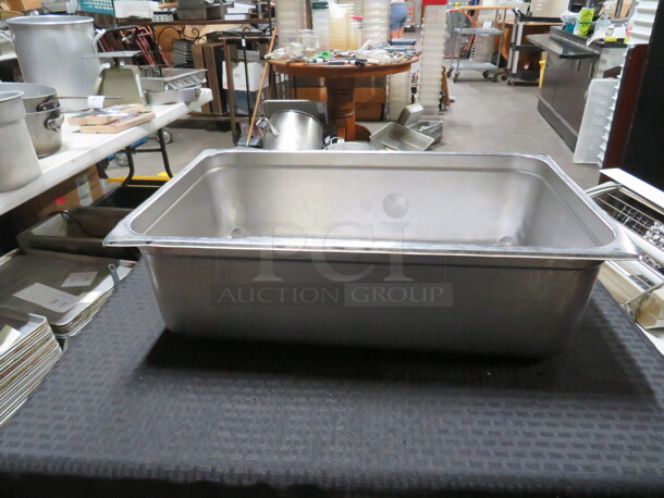 One Full Size 6 Inch Deep Hotel Pan. - Image 1 of 1